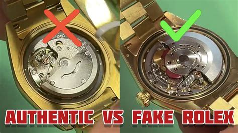 fake vs real rolex president|how to identify rolex watches.